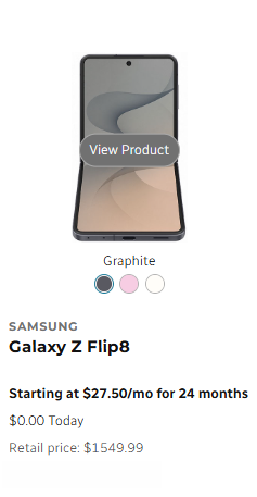 Z Flip 8